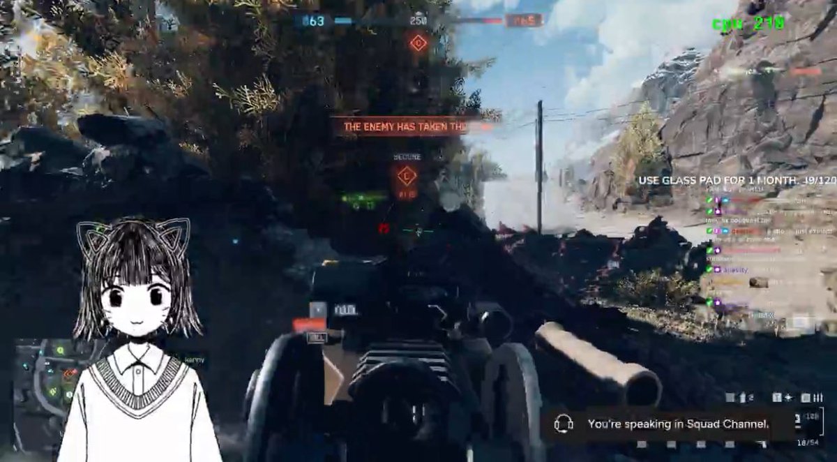 Wohzza's tweet image. THIS one clip has done more advertising than EA has done for BF6 so far, christ on a bike…