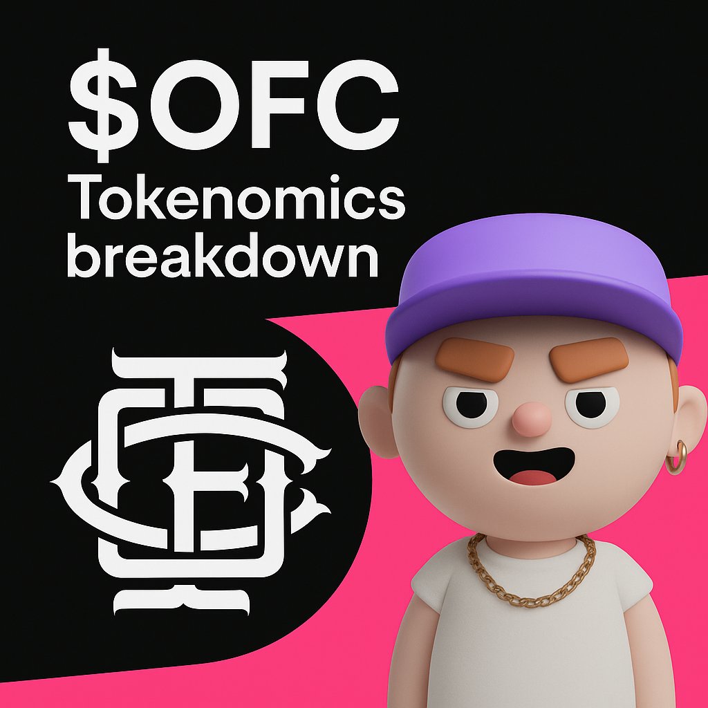 🧵 $OFC Tokenomics Breakdown &amp; Price Prediction 😉👇 

 📊 Supply &amp; Funding
Total Supply: 1B
Funding Raised: $407M 🔥
Strong backers + massive capital = solid foundation.

❌ No Kaito yapper
❌ No Binance Alpha
Just a based team + community 💪 <a href="/ofc_the_club/">OneFootball Club</a>