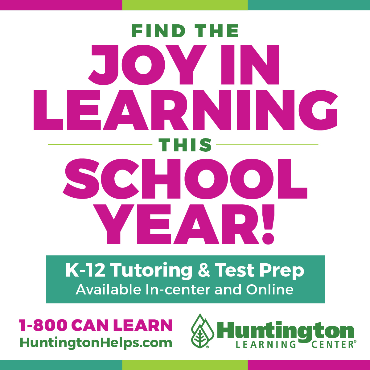 Let us help you find the joy of learning this school year. We provide support for students of all ages and are a Step Up approved provider.