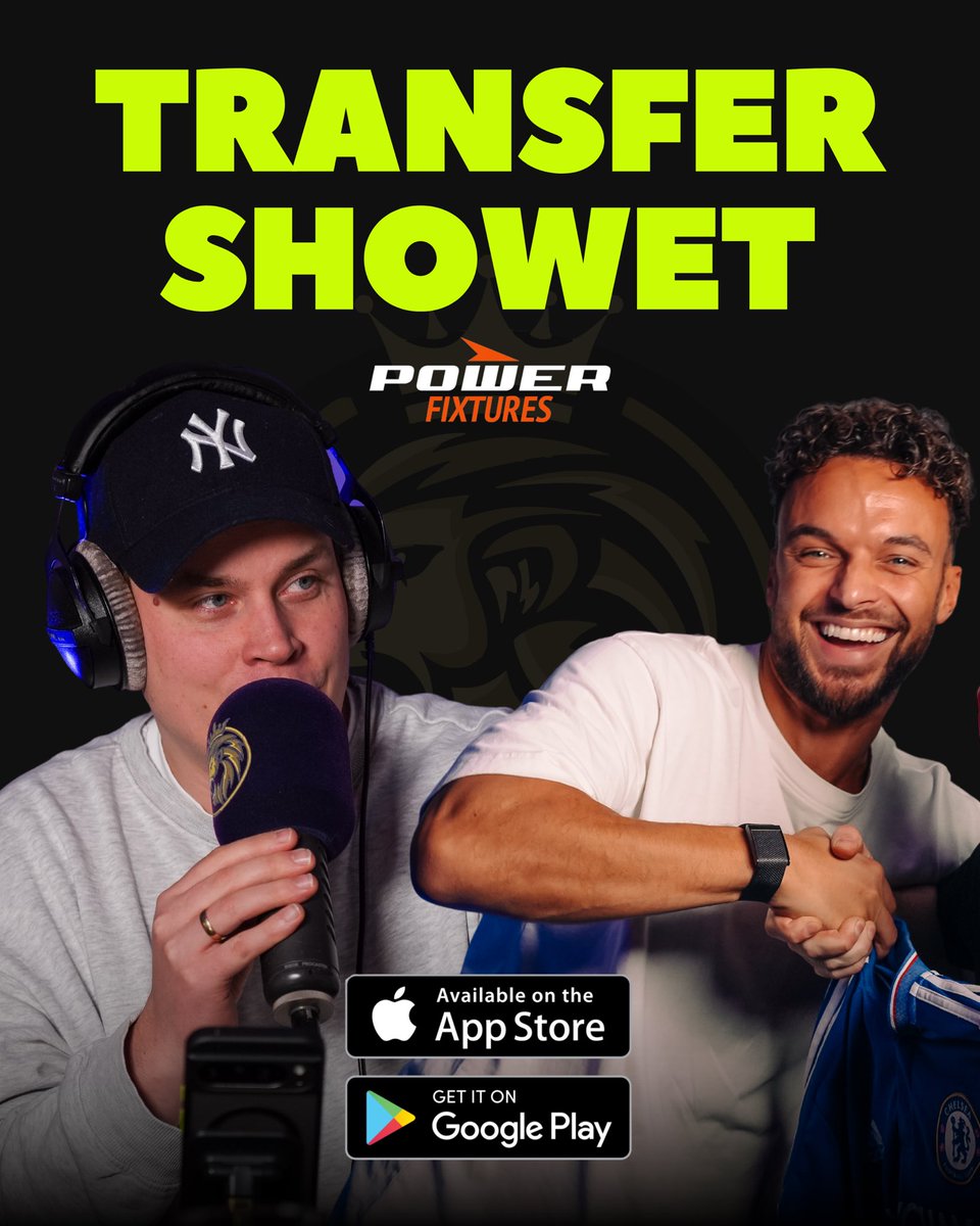 TRANSFER SHOWET ER UDE 💥

+1 time om transfervinduet &amp; alle de handler, der er oppe at vende og kan være lige oppe over - bragt i samarbejde med POWER &amp; vores gættespil, Fixtures (husk at gætte med!) 👀

Find udsendelsen eksklusivt i PL Showets app! 📲