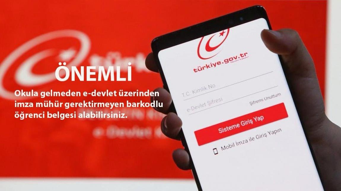 Bayburt İl Millî Eğitim Müdürlüğü (@bayburtmem) on Twitter photo 📢 *Öğrenci Belgesi Artık Çok Daha Kolay!*
Çocuğunuz için barkodlu öğrenci belgesine ihtiyaç mı var?
Artık velisi olduğunuz öğrenciler için *e-Devlet Kapısı* üzerinden birkaç tıklamayla belge oluşturabilirsiniz.
📲 turkiye.gov.tr/milli-egitim-o…
<a href="/ofarukkahraman/">Ömer Faruk Kahraman</a> 📢 *Öğrenci Belgesi Artık Çok Daha Kolay!*
Çocuğunuz için barkodlu öğrenci belgesine ihtiyaç mı var?
Artık velisi olduğunuz öğrenciler için *e-Devlet Kapısı* üzerinden birkaç tıklamayla belge oluşturabilirsiniz.
📲 turkiye.gov.tr/milli-egitim-o…
<a href="/ofarukkahraman/">Ömer Faruk Kahraman</a>