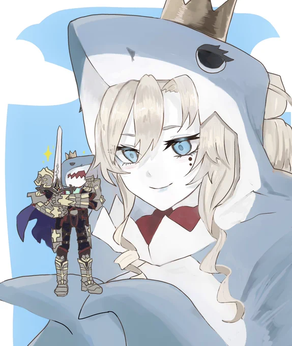 私だけのサメ騎士