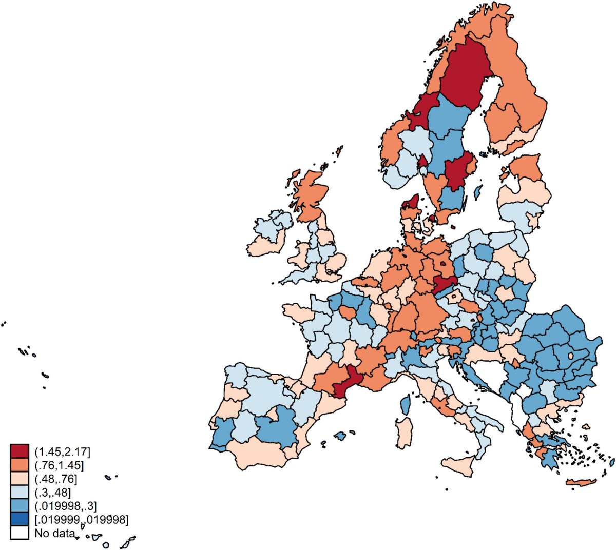 Andrés Rodríguez-Pose (@rodriguez_pose) on Twitter photo Public R&D is meant to bridge Europe’s divides; instead, it shores up the winners.
<a href="/fitjar/">Rune Dahl Fitjar</a>, in a thought-provoking article just out in Research Policy, finds that funding flows towards #regions rich in talent and infrastructure, exacerbating #inequality.
doi.org/10.1016/j.resp… Public R&D is meant to bridge Europe’s divides; instead, it shores up the winners.
<a href="/fitjar/">Rune Dahl Fitjar</a>, in a thought-provoking article just out in Research Policy, finds that funding flows towards #regions rich in talent and infrastructure, exacerbating #inequality.
doi.org/10.1016/j.resp…