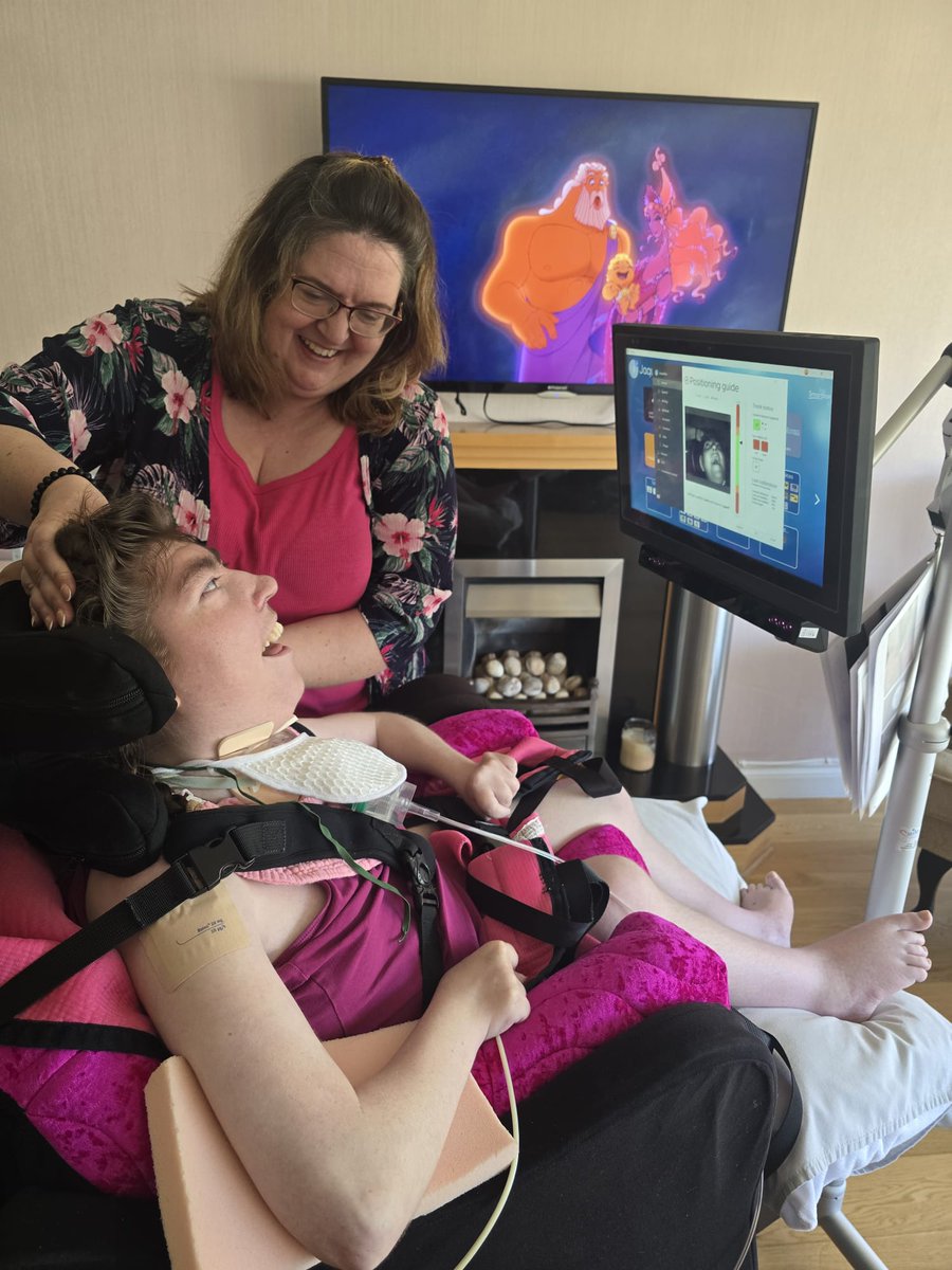 Sally had a wonderful session with Mike Allen from Consolor and Elaine Eardley (OT), focusing on our client's seating and headrest. It was a fantastic team effort to find the most positive solutions! 🌟

#teamwork #speechtherapy #accessforall #accessibility