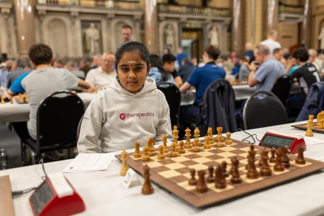 A 10-year-old chess prodigy from north-west London has become the youngest person to earn the woman international master title