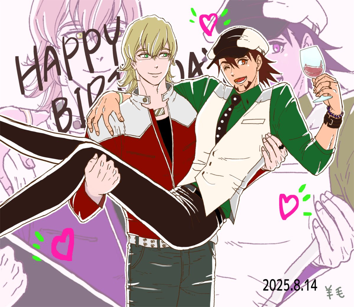 虎徹さんハピバ～～～～🥳🥳🥳
#鏑木・T・虎徹生誕祭2025 
#ワイルドタイガー生誕祭2025