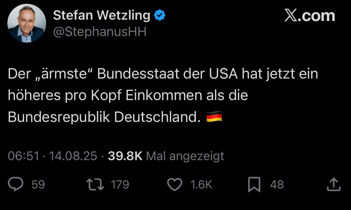 Simon Jacob๐น (@simon_jacob1) on Twitter photo Mal ein anderer Vergleich zwischen Deutschland und den USA:
Amoklรคufe an Schulen (2024):
๐บ๐ธ: 323
๐ฉ๐ช: 0
Massenschiessereien (2024):
๐บ๐ธ: 586 (711 Tote)
๐ฉ๐ช: 3 (4 Tote)
Jรคhrliche Insolvenzen aufgrund nicht zahlbarer Arztrechnungen:
๐บ๐ธ: 400โ000-600โ000
๐ฉ๐ช: 1โ000-2โ000 Mal ein anderer Vergleich zwischen Deutschland und den USA:
Amoklรคufe an Schulen (2024):
๐บ๐ธ: 323
๐ฉ๐ช: 0
Massenschiessereien (2024):
๐บ๐ธ: 586 (711 Tote)
๐ฉ๐ช: 3 (4 Tote)
Jรคhrliche Insolvenzen aufgrund nicht zahlbarer Arztrechnungen:
๐บ๐ธ: 400โ000-600โ000
๐ฉ๐ช: 1โ000-2โ000