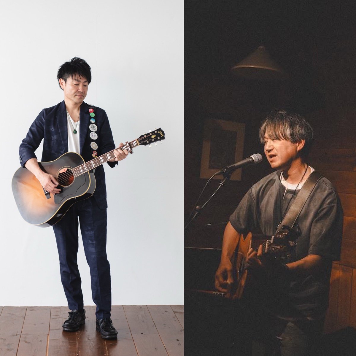 hirokidande2's tweet photo. さぁお次は明後日１６日土曜日１９時過ぎ〜
南アルプス市フモットにて３０分ステージ
スーパーギタリスト
オバタコウジさんとのジョイントにて出演！
8.24中西ヒロキ活動20周年記念ワンマン前ラストプロモーションです🔥
宜しかったら是非〜😉

https://t.co/K9CvMZskC8 https://t.co/unyUjUTaSl
