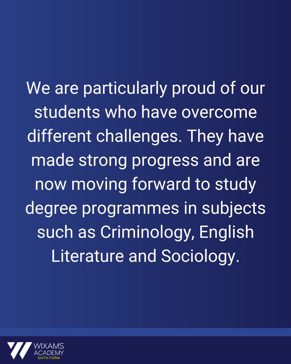 Wixams Academy Sixth Form tweet media