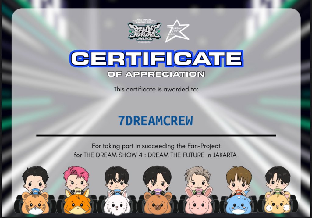 Dreamzens, I got you doing it right 💯

Pastikan kamu join donasi untuk project TDS 4. Sisipkan angka cantik kita juga 825 di nominal donasi kalian ya 💫

Don't miss it 👇
linktr.ee/7dreamteam_idn

#NCTDREAM
#THEDREAMSHOW4_IN_JAKARTA