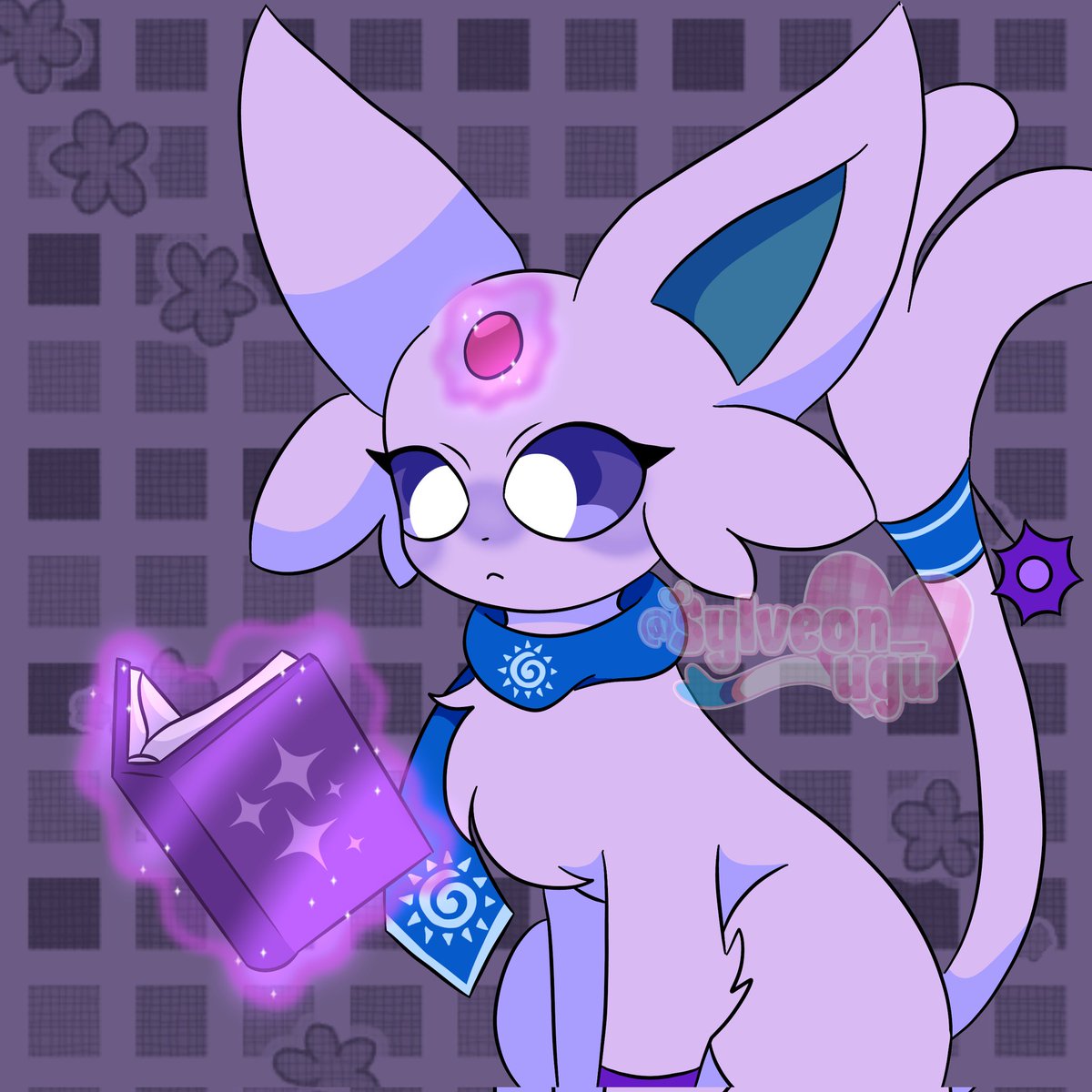 sylveon_ugu's tweet image. 💜 Espeon lendo um livro 📖

#pokemon #pokemonespeon #espeon #eeveelution