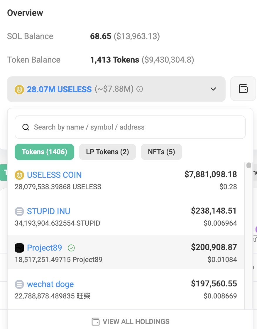 metacaller's tweet photo. @bonkfun volume now starting grow as well, this feels like another #USELESS moment. @theunipcs second most holding is now $STUPID INU, wonder when he notices it.

Useless listings news yesterday triggered fomo for every one to look into @bonkfun tokens, I believe $STUPID inu is one of the best to look into at this time.
