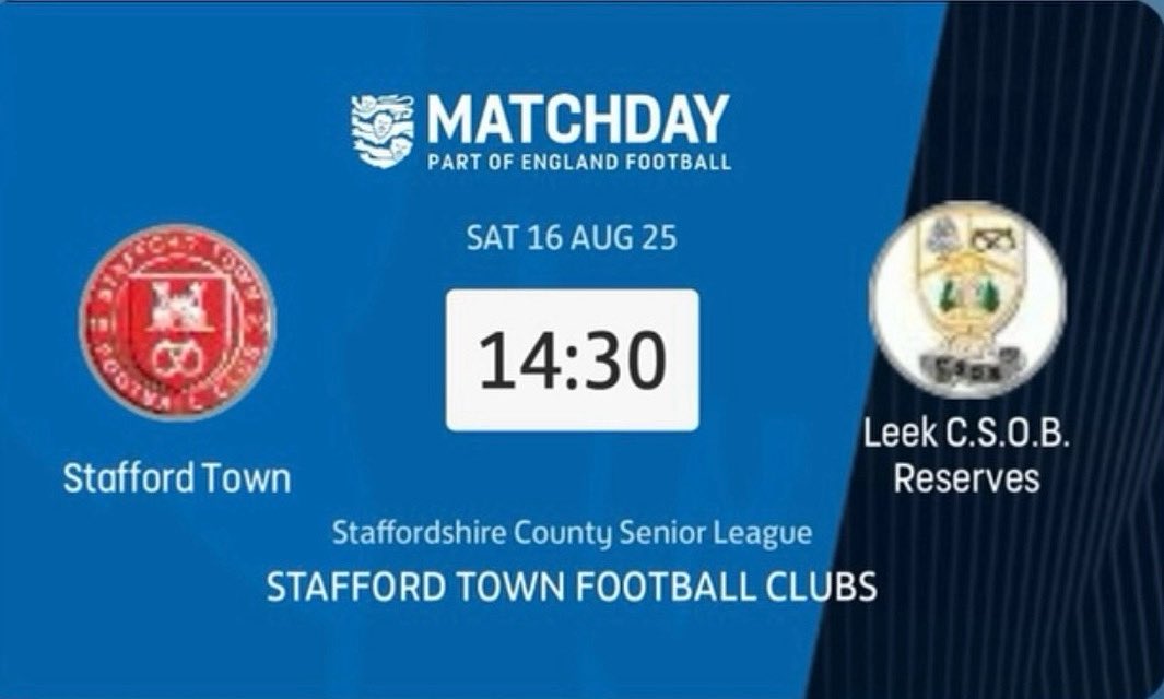 ⚽️ Saturday! ⚽️

No first team game this weekend but our Development Team are in action in their first home game of the season! 

2:30pm kick off.

Don’t miss it! 

#UpTheTown