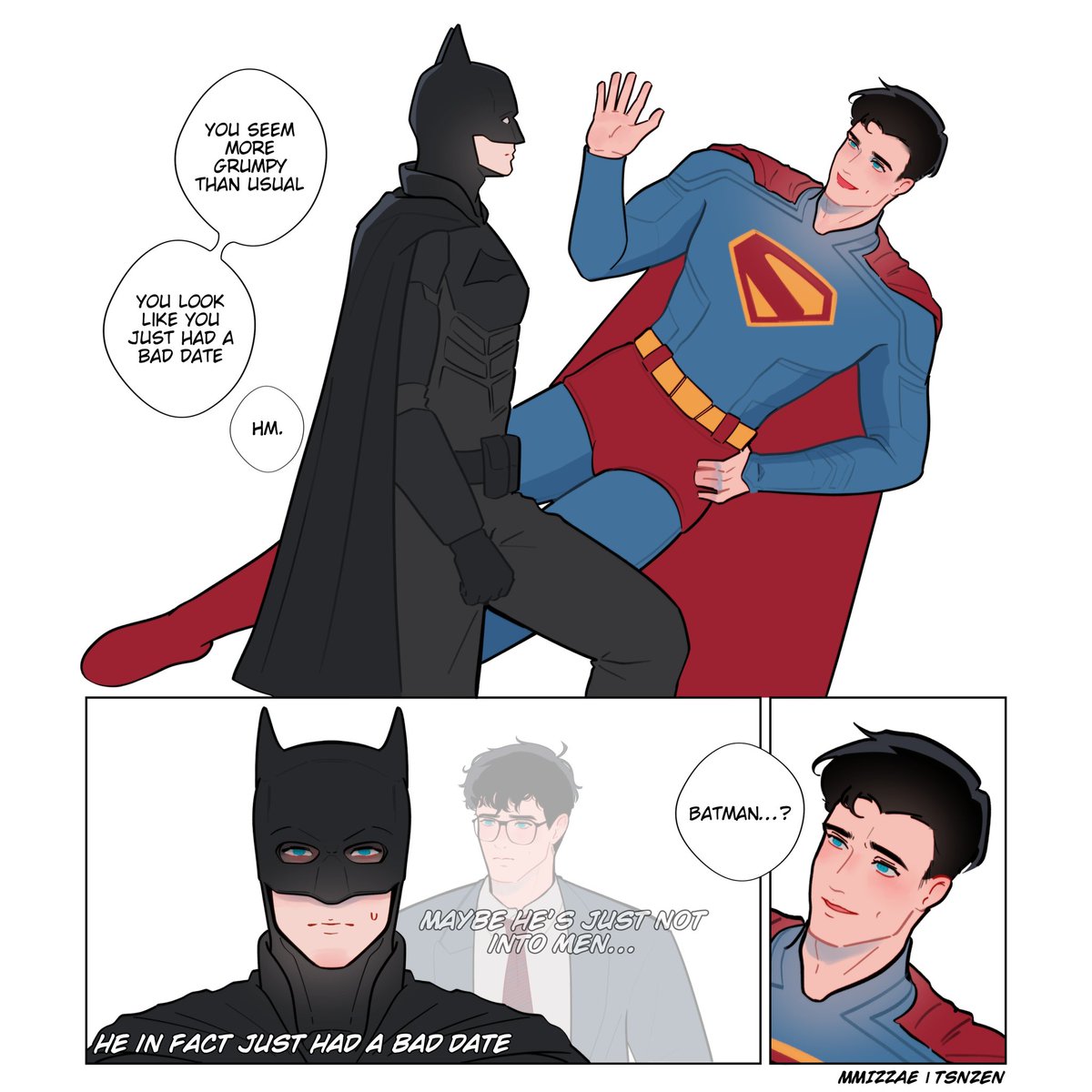 When superbat doesn’t know each others identity 🧍🏻
#superbat