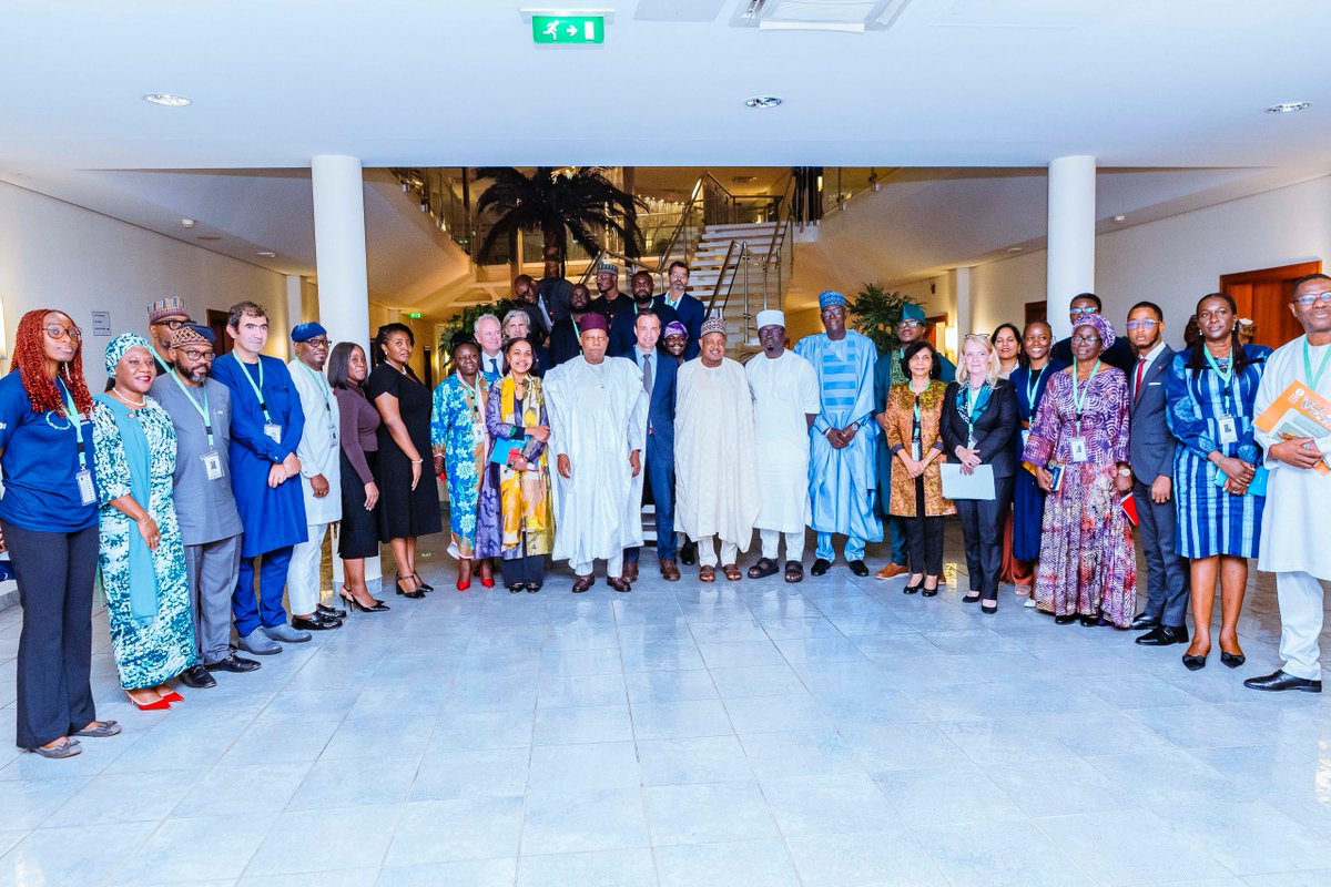 UNICEF Nigeria (@unicef_nigeria) on Twitter photo HE Vice President Kashim Shettima is now the Chair of the Generation Unlimited Nigeria Board, co-chaired by UNICEF Nigeria Country Rep <a href="/SaeedWafaa/">Wafaa ElFadil Saeed Abdelatef</a> and other partners.
This will further expand digital access, boost youth livelihoods, skills and civic leadership nationwide. HE Vice President Kashim Shettima is now the Chair of the Generation Unlimited Nigeria Board, co-chaired by UNICEF Nigeria Country Rep <a href="/SaeedWafaa/">Wafaa ElFadil Saeed Abdelatef</a> and other partners.
This will further expand digital access, boost youth livelihoods, skills and civic leadership nationwide.