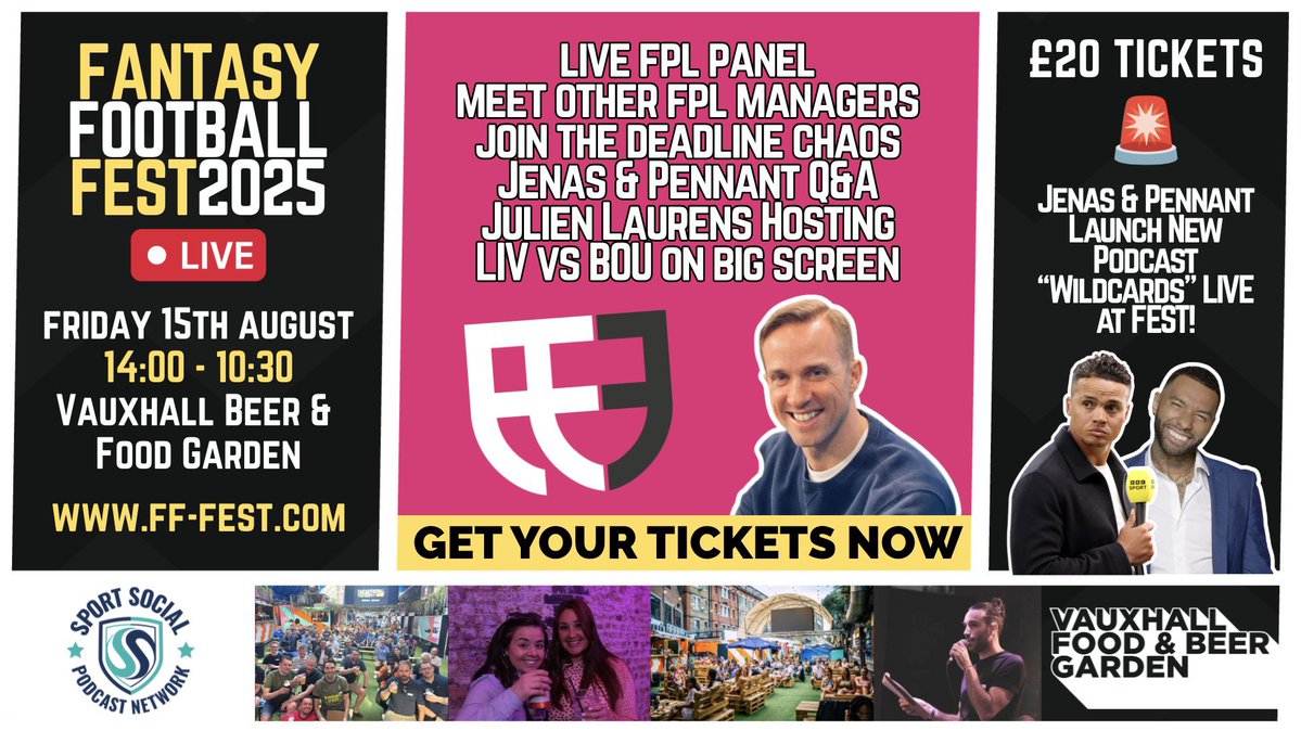 FPL Family (@fplfamily) on Twitter photo If you’re attending <a href="/ff_fest/">Fantasy Football Fest </a> tomorrow on your own, drop us a DM! 🤗
It can be daunting arriving on your own - so if it helps, Sam or I can meet you on the door and introduce you to the wonderful people in the FPL Family community!
See you tomorrow! #FPLCommunity If you’re attending <a href="/ff_fest/">Fantasy Football Fest </a> tomorrow on your own, drop us a DM! 🤗
It can be daunting arriving on your own - so if it helps, Sam or I can meet you on the door and introduce you to the wonderful people in the FPL Family community!
See you tomorrow! #FPLCommunity