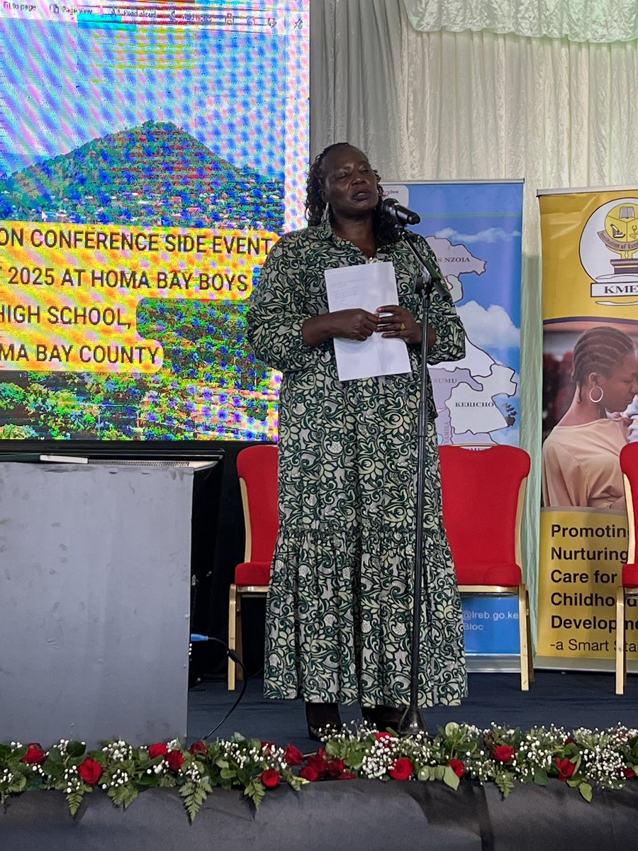 Excellent session at the ongoing #DevolutionConference2025  on Promoting Nurturing Care for Early
Childhood Development in
the Lake Region Economic
Bloc (LREB). #NyathiEnMwandu #SSS