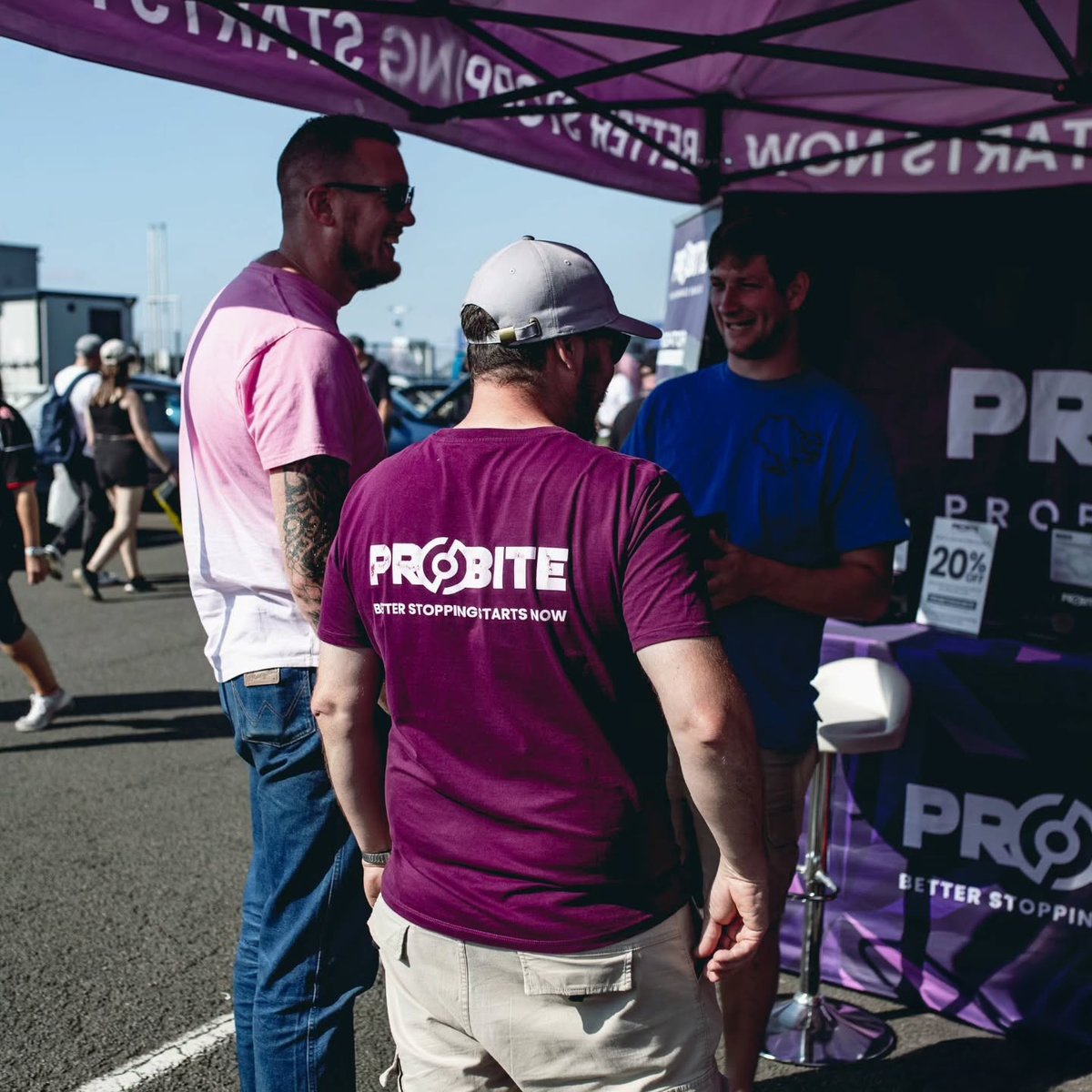 MJAllenGroup's tweet photo. Our performance brake brand @probitebrakes enjoyed another successful show last weekend at Ford Fair - Silverstone! The atmosphere was electric, and it was the perfect opportunity to showcase the brand to more passionate enthusiasts. 
#Probite #ProbiteBrakes #FordFair https://t.co/ndyQPYuCjX