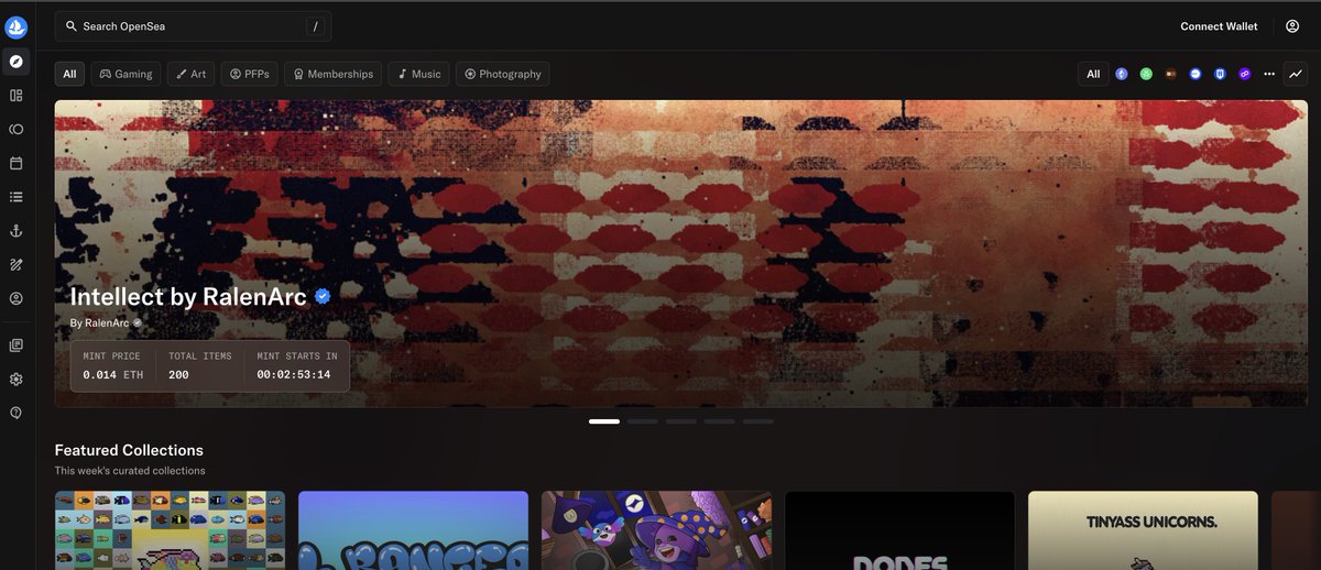 RalenArc (@ralenarc) on Twitter photo gm! 🌞
Thrilled to see my art featured on <a href="/opensea/">OpenSea</a>'s main page! So excited for today's drop 💙✨ gm! 🌞
Thrilled to see my art featured on <a href="/opensea/">OpenSea</a>'s main page! So excited for today's drop 💙✨