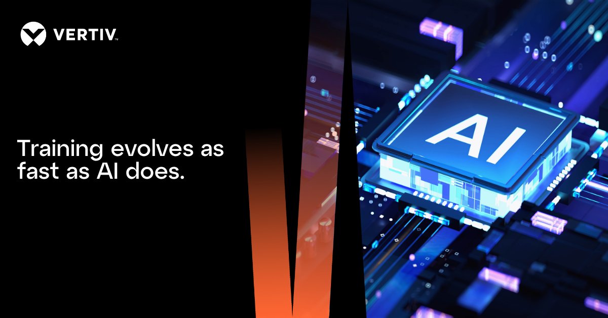 Vertiv's tweet image. Vertiv&apos;s Global Training Academies don&apos;t just teach compliance - they simulate real high-density situations, so teams can safely manage what hasn&apos;t happened yet. Explore our approach: ms.spr.ly/6015SFyd1

#RealTimeMonitoring #AdaptiveProtections #AI #DataCenterEfficiency