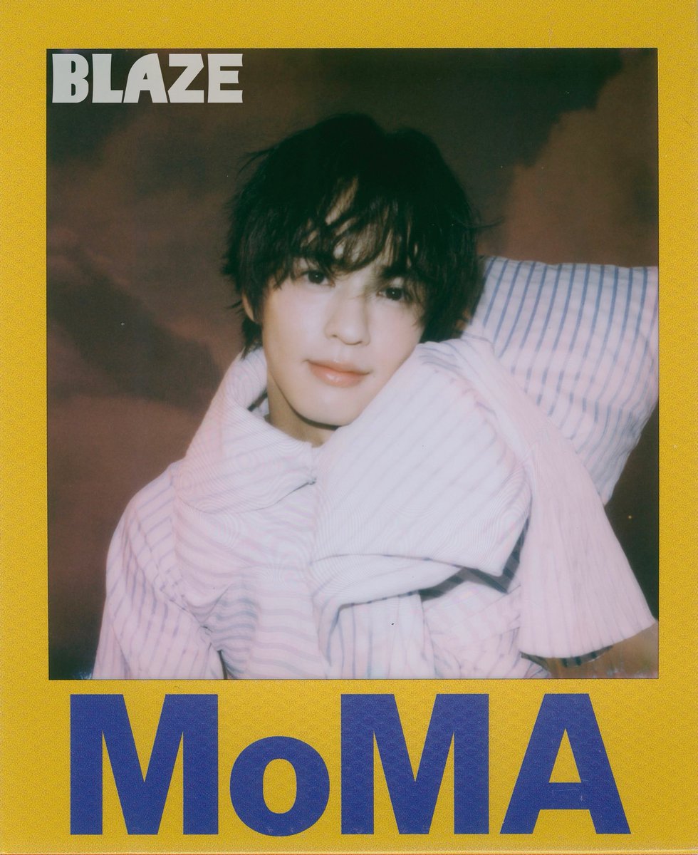 奥野壮「BLAZE」初表紙登場｜@okuno_so_ 切り取られた童話の欠片たちは