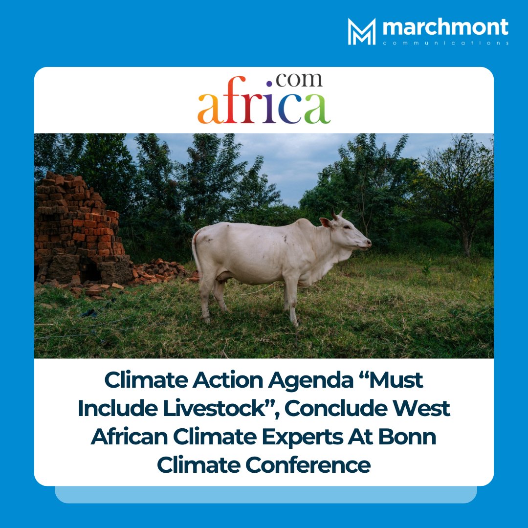 At the #Bonn Climate Conference, West African experts urged leaders to see #livestock as part of #climate solutions.

They called for:
✅ Integrated solutions
✅ Stronger pastoralist value chains
✅ #Youth &amp; women-led transformation

More in <a href="/Africa_com/">Africa.com</a> 👇🏾
bit.ly/4fiH9vr