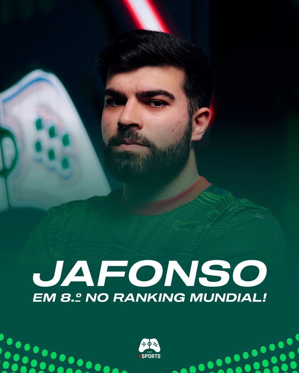 𝗘𝗡𝗧𝗥𝗘 𝗢𝗦 𝗠𝗘𝗟𝗛𝗢𝗥𝗘𝗦! 🌍 JAfonso terminou a época de FC25 como o 8.º melhor no ranking mundial! 🎮