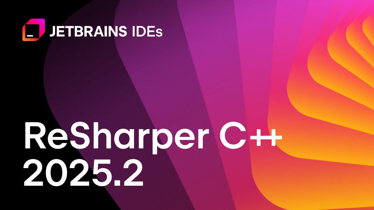resharper_cpp's tweet image. Introducing ReSharper C++ 2025.2!
📌 Support for first C++26 language features
📌 Coding assistance inside inactive code
📌 Public preview of the Out-Of-Process mode
📌 New coding assistance features, and much more
Get the full scoop: jb.gg/resharpercpp-2…
#cpp #cplusplu