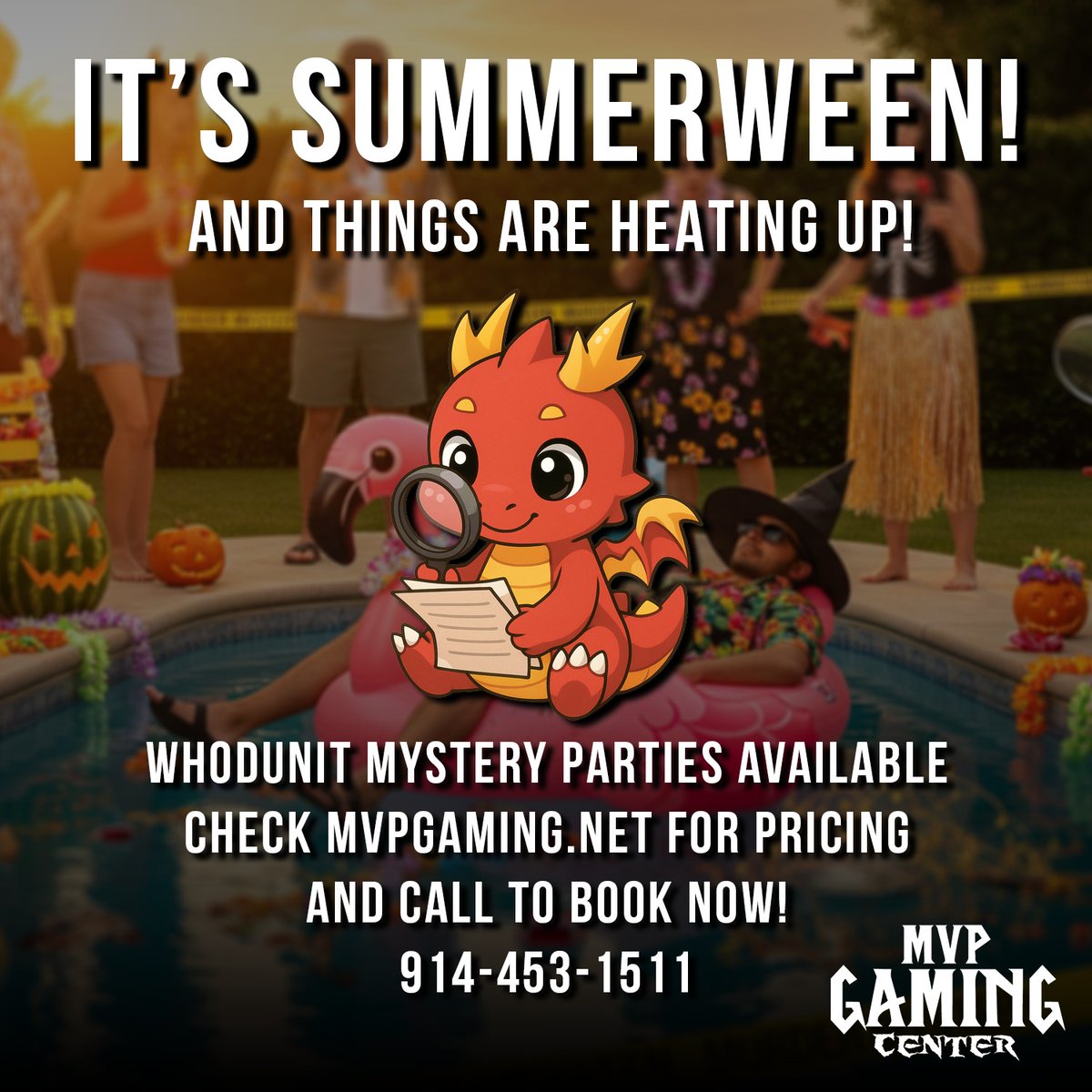 MVPGamingCenter's tweet photo. It's Like a Game Of Clue... But So Much More Fun! Schedule your next Team Building Event, Family Gathering, Event Party, WhoDunIt Mystery, STEM Event, or D&amp;D Campaign with MVP Gaming Center. #mvpgaming #kansascity #kcgameon https://t.co/Cco2S1P7RB