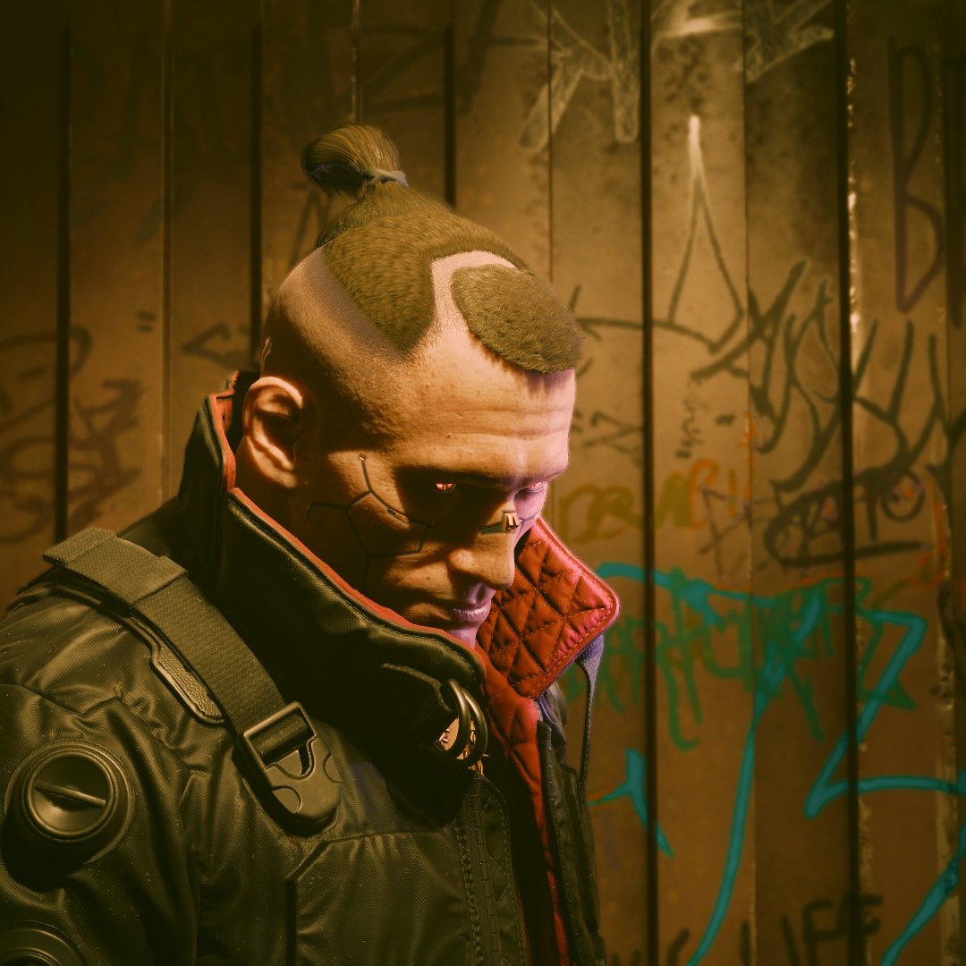 Devkobotes's tweet image. Jackie 
@CyberpunkGame 
#VirtualPhotography #VPCONTEXT #VPRT #VPGamers  #Cyberpunk2077 #Cyberpunk2077PhotoMode