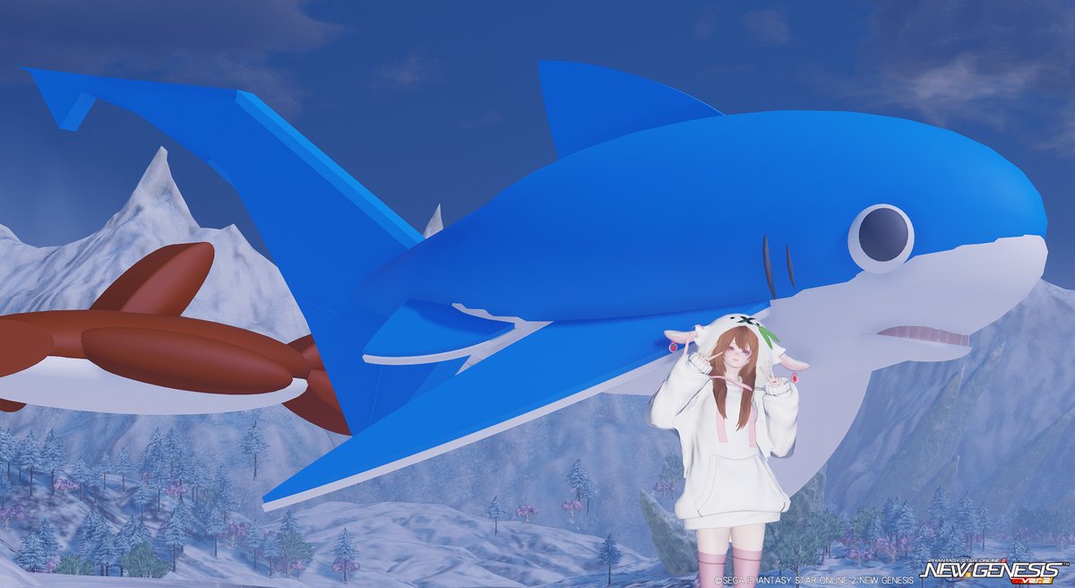 bloody_alice13's tweet photo. めちゃくちゃ時間かかったけど新しい🦈君できたー✨
お前は今日からスラッシュレイヴシャークだ！
みんなは元々なんの種類のサメかわかるかな？
#クリエイティブスペース https://t.co/IfYfvQKYJ8