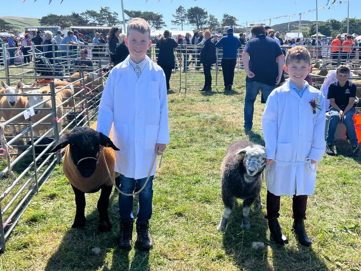 Many players spend the summer hitting the gym or getting the miles into their legs. However, U11 player Alfie &amp; U10 player Ewan have been getting their strength training in a little differently, by entering the young sheep handlers class at the Royal Manx Agricultural Show.