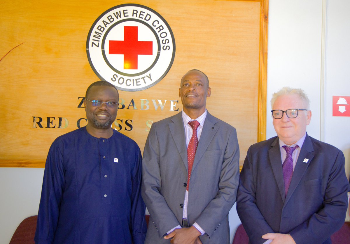 ZrcsRed's tweet image. Visiting  @IFRC Africa Regional Director, Mr Charles Businge as he undertakes key meetings and field visits with the @ZrcsRed .
His insights are set to strengthen our operations and sharpen humanitarian action across communities