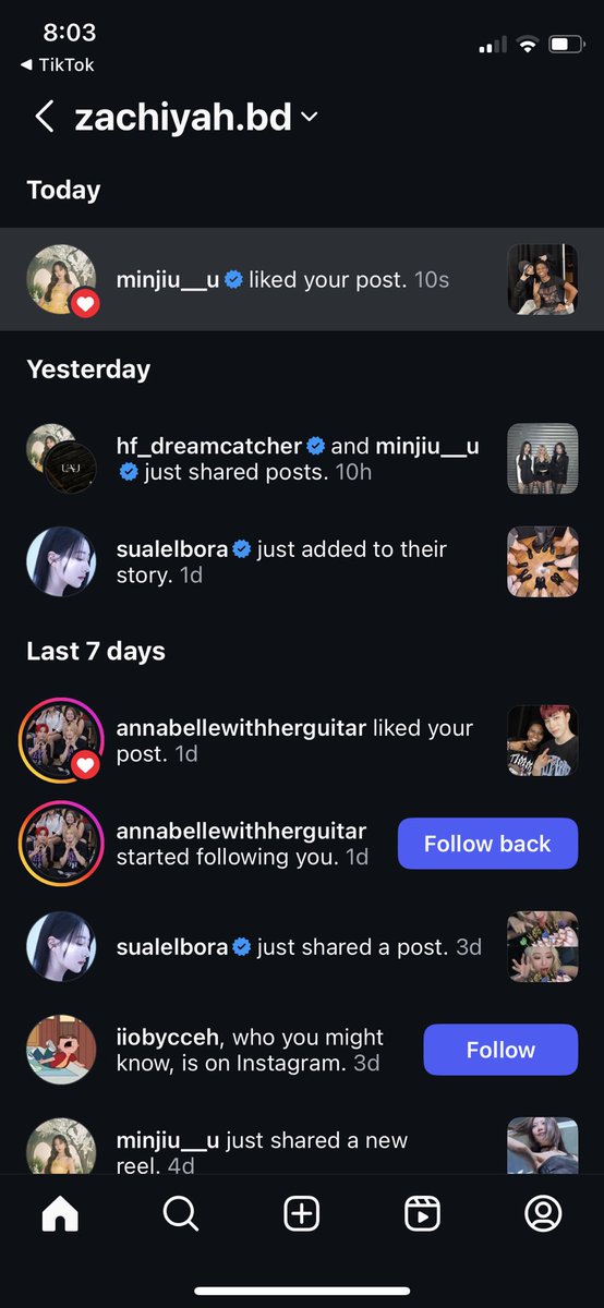 OMG Y’ALL JIU JUST LIKED MY POST 🥹