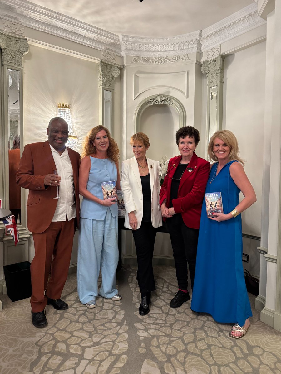 Team Saffron Cherry were out in force last night for the paperback launch of actress and bestselling author Celia Imrie’s Meet Me At Rainbow Corner. 

We are beside ourselves with excitement to be starting this journey, and developing this wonderful story for television.