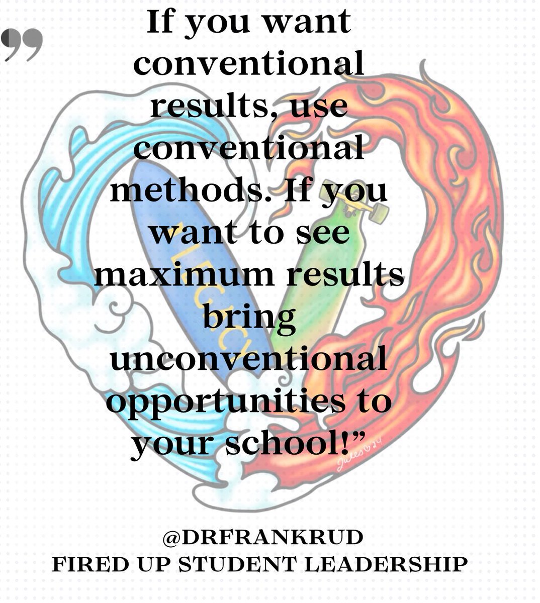 DrFrankRud's tweet image. Always challenge yourself &amp;amp; the status quo! 
FiredUpLeadership.org #firedupleadership