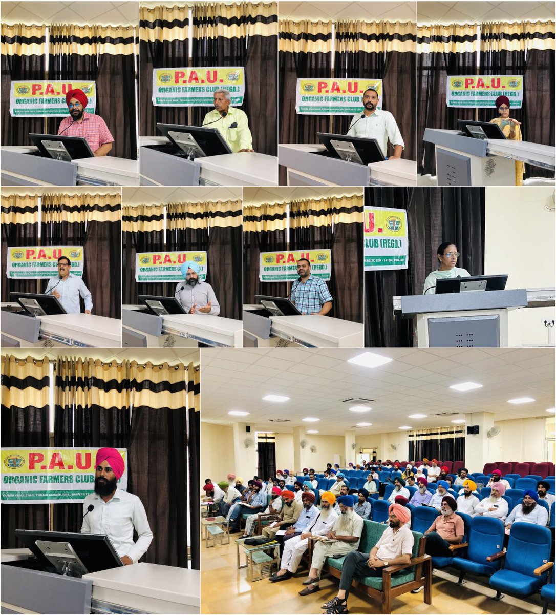 “Residue-free production is the voice of the masses,” observed Dr Rohitash Singh, Professor and Head, Agronomy, GB Pant University of Agriculture and Technology, Pantnagar, while addressing the farmers at the monthly training camp of PAU Organic Farmers’ Club, organised at PAU.