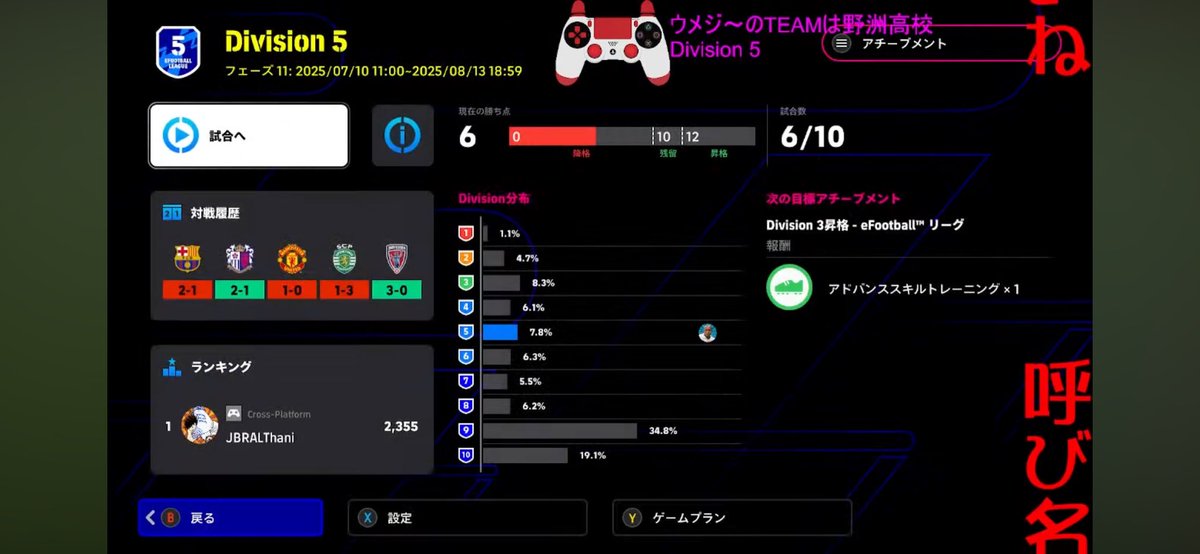 umeaidg's tweet photo. ＃eFootball 51歳親父の　eFootball 初心者なので優しくしてね https://t.co/kzx4vF2yZm @YouTubeより https://t.co/DTj8pGieWC