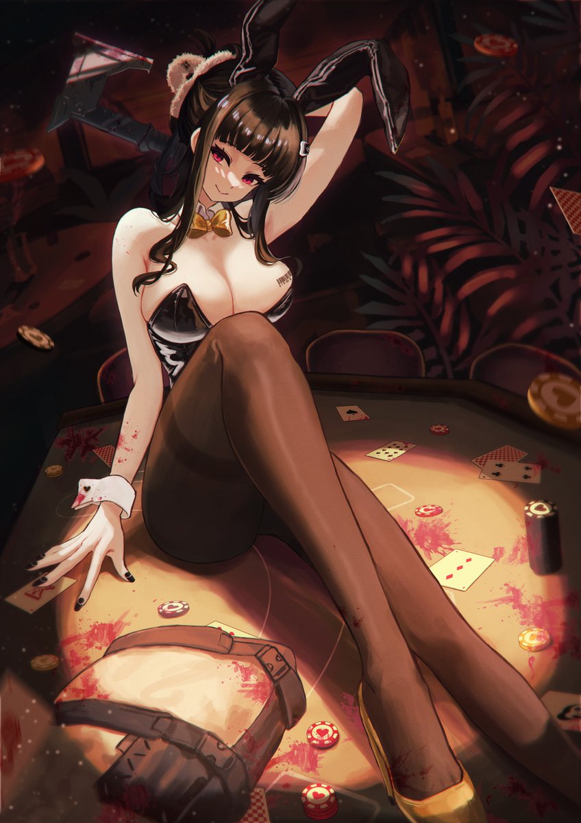 sxrxri_a's tweet photo. D : Killer Bunny

#NIKKE #NIKKEfanart https://t.co/gj0BxZkpYb