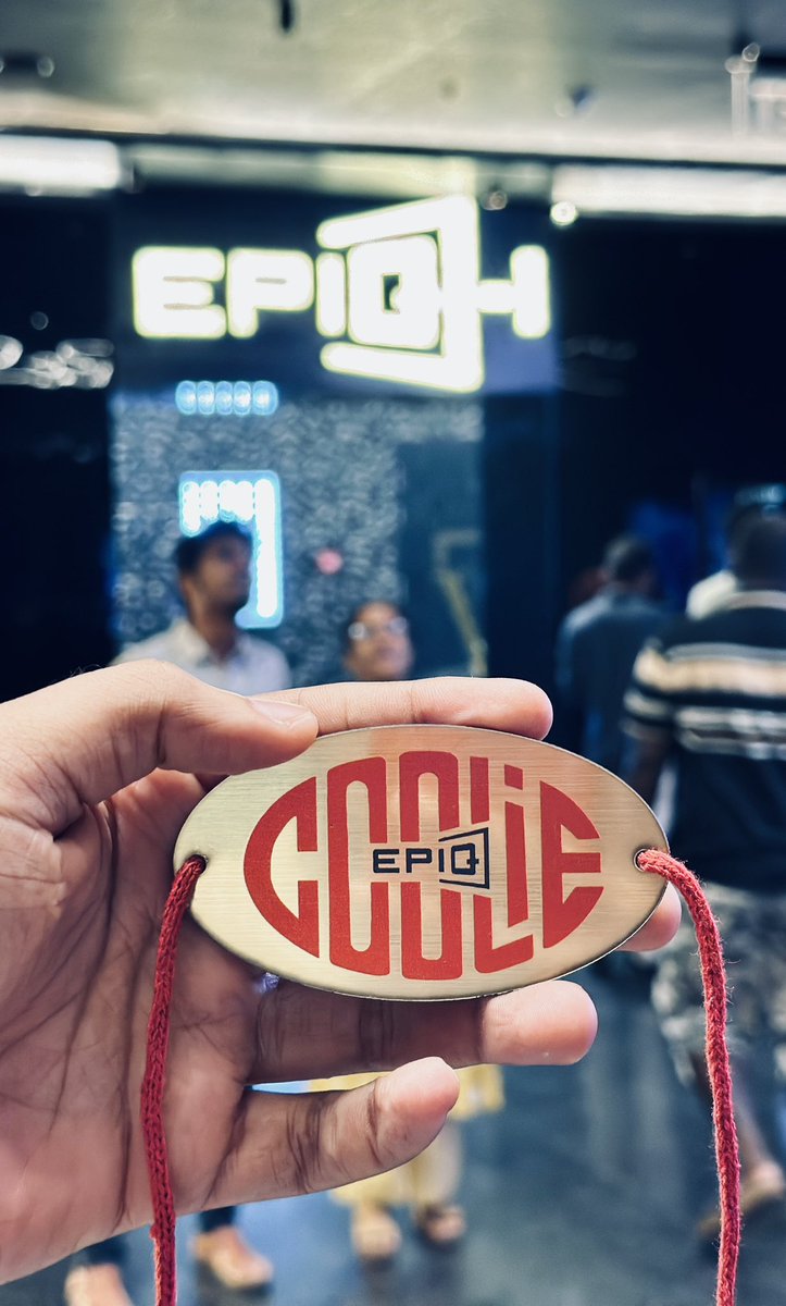 ramprasath2001's tweet image. Team #QUBE has done a fabulous job in #remastering Coolie!

Every one of the 56 audio chnls delivers an immersive experience!🔊

To those who said the bass isn’t enough for the #EPIQ screen #Thanjavur, just go and watch broskies! It was blast sound mixing💥

📍@vetriesquare