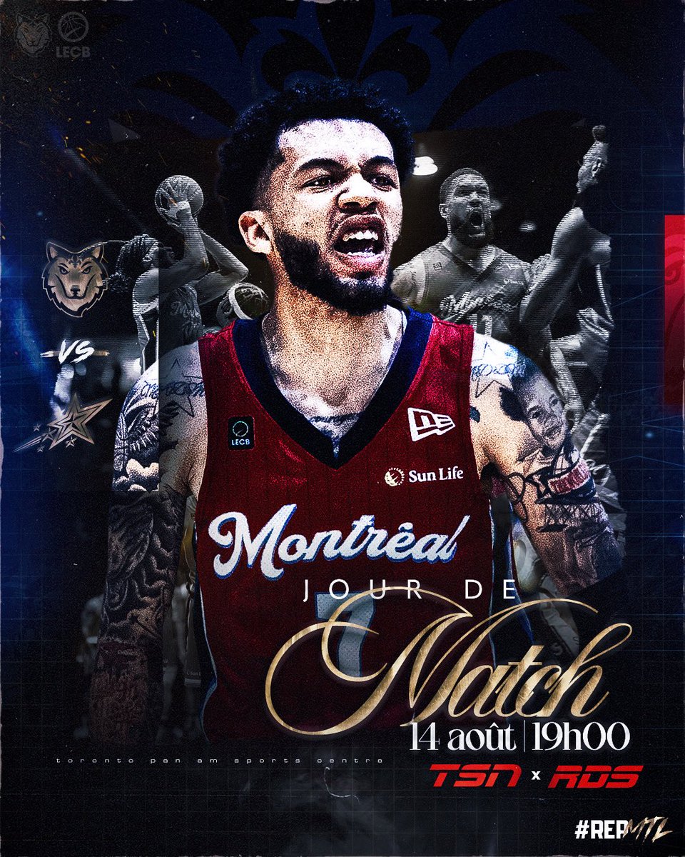 C’est maintenant ou jamais 🔥

Aujourd’hui | 19h00 | Toronto Pan Am Sports Centre

⚔️ vs Scarborough Shooting Stars
➡️ Match de barrage à élimination directe
📺 <a href="/RDSca/">RDS</a>, <a href="/TSN_Sports/">TSN</a>, <a href="/nlsetv/">Next Level Sports & Entertainment</a> 
💻 CEBL+, TSN+
🗞️ Aperçu complet sur alliancemontreal.ca

#RepMTL