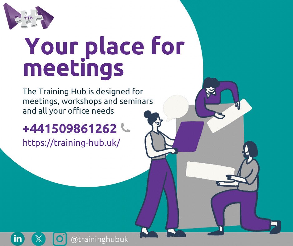 traininghub_uk's tweet photo. Tired of:
🚫 No available venues
🚫 Slow internet
🚫 Uncomfortable chairs
🚫 Complicated bookings

We’ve fixed all that. 

At The Training Hub, you get the space you need, when you need it — with fast Wi-Fi, great amenities, and easy booking. https://t.co/jL6zk9YLS3