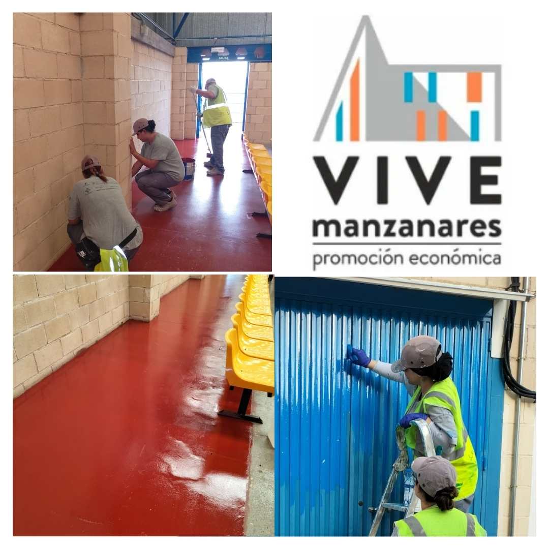 🏗️✨ ¡Seguimos avanzando en Manzanares!
El alumnado del programa Recual "Emple@ Manzanares VIII", impulsado por la JCCM y el Ayuntamiento, continúa con sus actuaciones en distintas instalaciones deportivas municipales.
💪👷‍♀️👷‍♂️
🔹 Formación + Empleo
 #Manzanares #Recual #JCCM