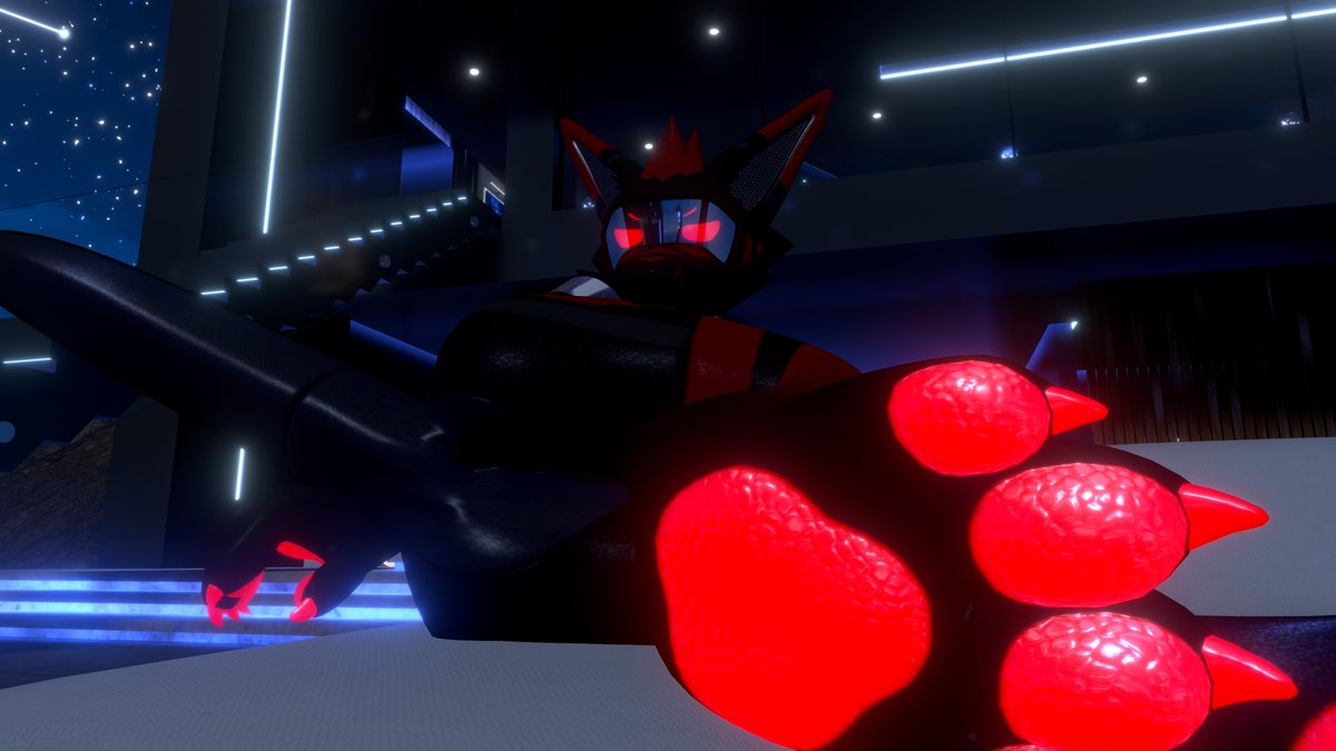 Why are you staring?
Get licking before it decides to stomp them into that dumb drooling mouth of yours!