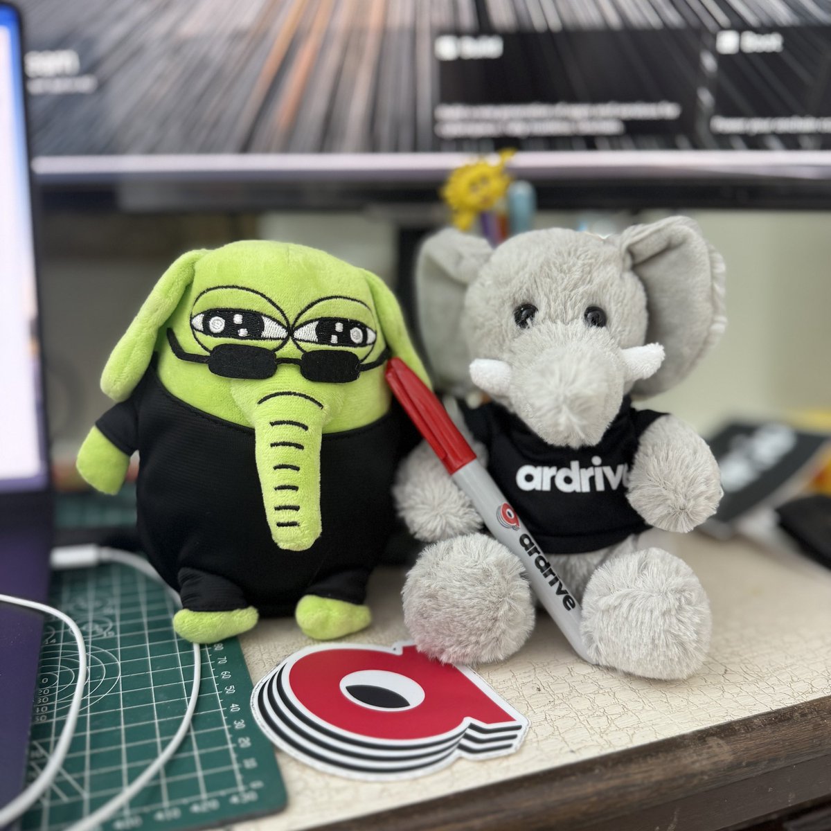 Rohit (@ropats16) on Twitter photo Thank you <a href="/ardriveapp/">🐘🔗ArDrive.ar.io</a> team for the new addition to the pack ❤️
Postman said there’s a package from an Andrew and I couldn’t figure out who until I finally made the connection
Thank you <a href="/mclars/">ar://mclars</a>! 😂😅 Thank you <a href="/ardriveapp/">🐘🔗ArDrive.ar.io</a> team for the new addition to the pack ❤️
Postman said there’s a package from an Andrew and I couldn’t figure out who until I finally made the connection
Thank you <a href="/mclars/">ar://mclars</a>! 😂😅