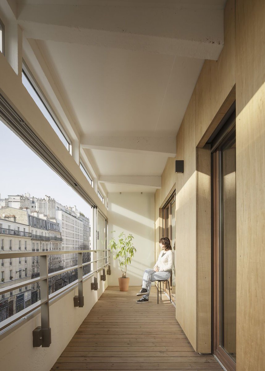 Archello's tweet photo. In Paris’ 11th arrondissement, Atelier Téqui Architectes transforms a 1957 garage into 63 apartments and a shop, adding a timber-and-metal framed extension with CLT floors and vertical wood cladding.
https://t.co/ZblwovDaox
#CLTConstruction #AdaptiveReuse #TimberArchitecture https://t.co/T9sLncnuWV