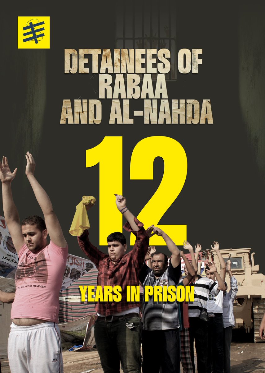 FreeThemAll_'s tweet photo. Freedom for the detainees of #Rabaa and #AlNahda.
Hundreds of prisoners of conscience have been languishing in prison since 14 August 2013 after the arrest of nearly 1,000 protesters at the time, most of whom were subjected to rigorous prison sentences ranging from life imprisonment to 15 and 10 years.
#FreeThemAll
#Egyptian_hell
@kennardmatt
@monaeltahawy
@ShouraHashemi