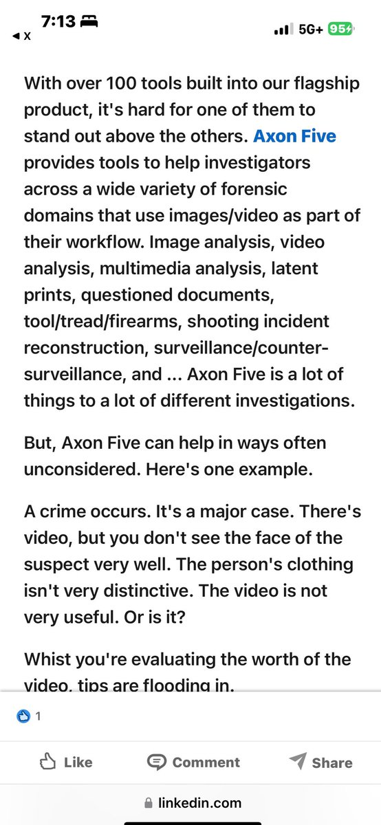 enchantedphotod's tweet image. According to Andrea Burkhart’s notes in court testimony was the state used Axon 5 software. It could approximate Bridge Guy’s height using surrounding objects starting in 2016. Jaime Hoerricks, a phd, detailed the process on linked in - screenshots attached.