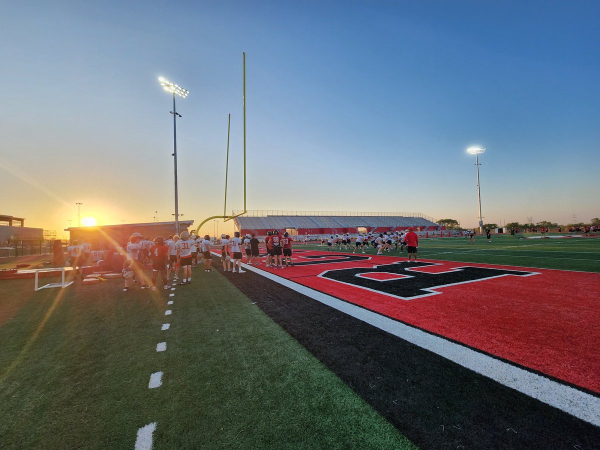John Fields (@johnfields0) on Twitter photo Out at Argyle HS this morning for some more #txhsfb practice.
The Eagles bring back quite the core of returners from last year's state semifinalist squad, and they head into the year ranked No. 4 in all of 5A Division II.
Thanks as always to <a href="/toddrodgers13/">Todd Rodgers</a> for having me out! Out at Argyle HS this morning for some more #txhsfb practice.
The Eagles bring back quite the core of returners from last year's state semifinalist squad, and they head into the year ranked No. 4 in all of 5A Division II.
Thanks as always to <a href="/toddrodgers13/">Todd Rodgers</a> for having me out!