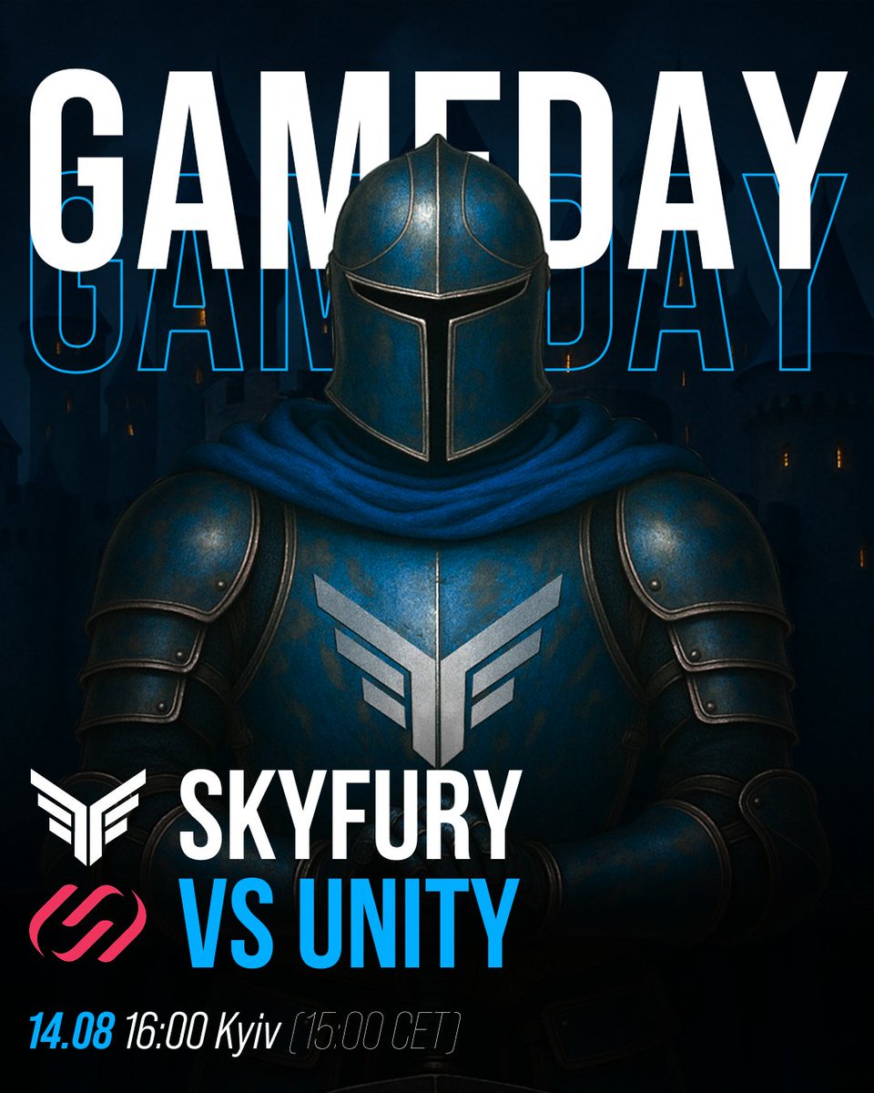 SkyFury (@skyfuryofficial) on Twitter photo ☁️In less than an hour my boys hit the server to fight <a href="/UNiTYesports_eu/">UNiTY ESPORTS</a> for a spot in ESL Challenger League.
Clear your schedule and join the stream ☁️In less than an hour my boys hit the server to fight <a href="/UNiTYesports_eu/">UNiTY ESPORTS</a> for a spot in ESL Challenger League.
Clear your schedule and join the stream